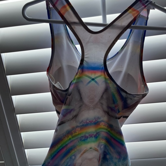 Amazing NWT Unicorn One Piece Swimsuit size XL - Picture 4 of 4